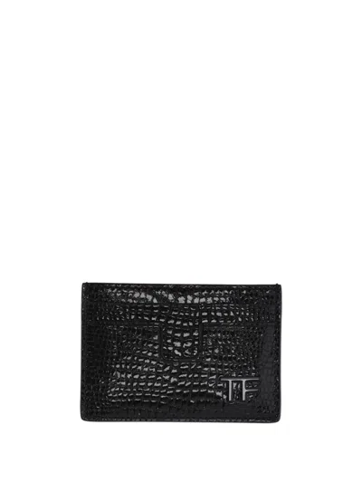 Shop Tom Ford Wallets In Black