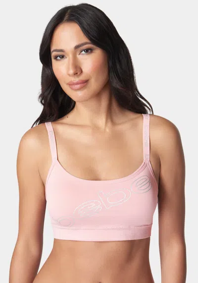 Bebe Three Pack Seamless Microfiber Comfort Bras In Rose