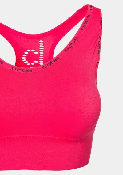 Bebe Two Pack Seamless Microfiber Bras In Cosmo