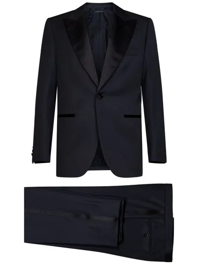 Shop Brioni Virgilio Suit In Blue