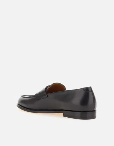 Shop Doucal's Flat Shoes In Black