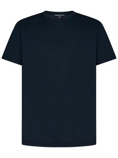 Shop James Perse Luxe Lotus Jersey T-shirt In Blue
