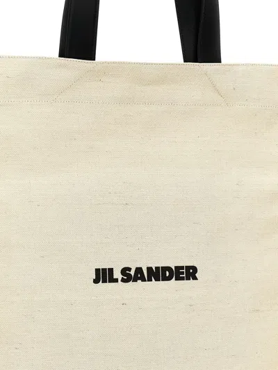 Jil Sander Handbags. In Beige O Tan