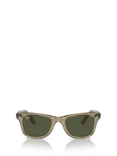Ray Ban Original Wayfarer Square-frame Sunglasses In Green