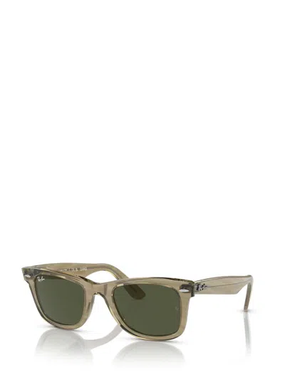 Ray Ban Original Wayfarer Square-frame Sunglasses In Green