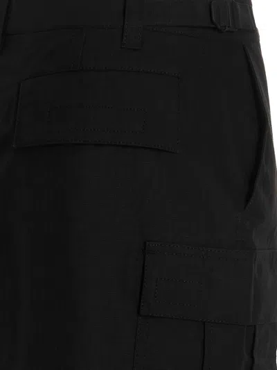 Wardrobe.nyc 'midi Skirt With Cargo Style Pockets' In Black