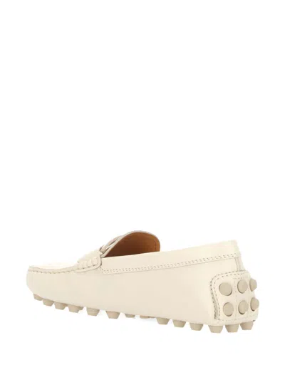 Shop Tod's White Flat Shoe For Woman Xxw52 K0 Ih00