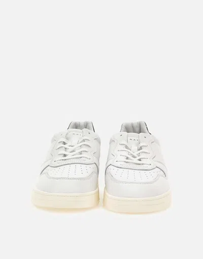 Date D. A.t. E. Man Sneakers White Size 7 Soft Leather In White