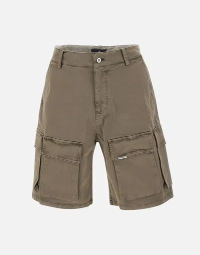 Shop Represent Washed Green Cargo Shorts
