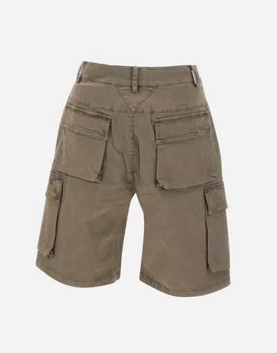 Shop Represent Washed Green Cargo Shorts