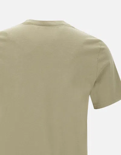 Shop Moose Knuckles Satellite Sage Green Cotton T Shirt