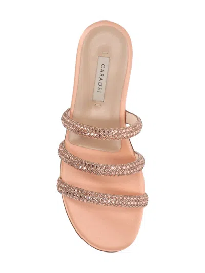 Shop Casadei Pink Sandal 1 M310 X0001 C2288 For Woman