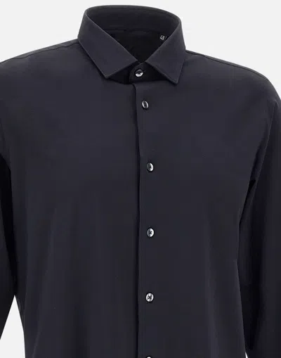 Shop Rrd Midnight Blue Oxford Open Shirt Slim Fit