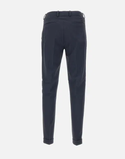 Shop Rrd Micro Chino Pant Navy Blue Trousers