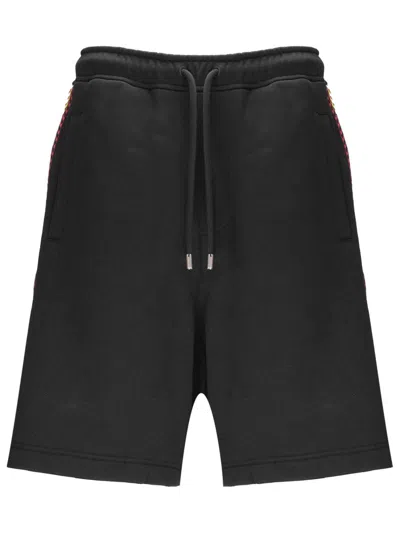 Shop Lanvin Man's Black Short Rmtr0064