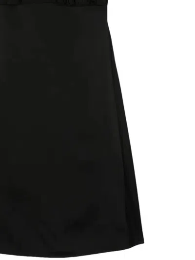 Jil Sander Black Cotton Suit In Black