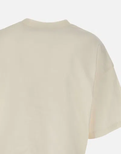 Shop Iceberg Forbidden Fruit Cotton Jersey T Shirt In White