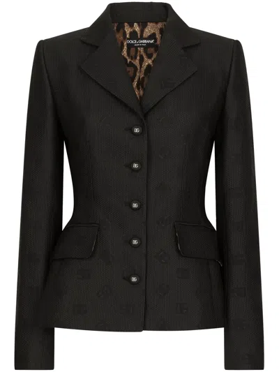 Shop Dolce & Gabbana F26 Cht Woman's Black Jacket