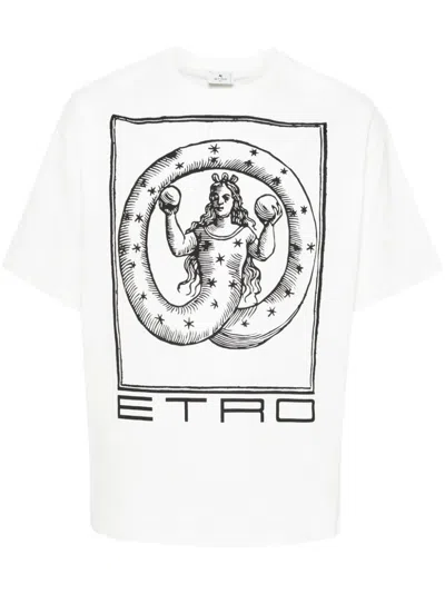 Shop Etro Mrma0006 Man's T Shirt And Polo