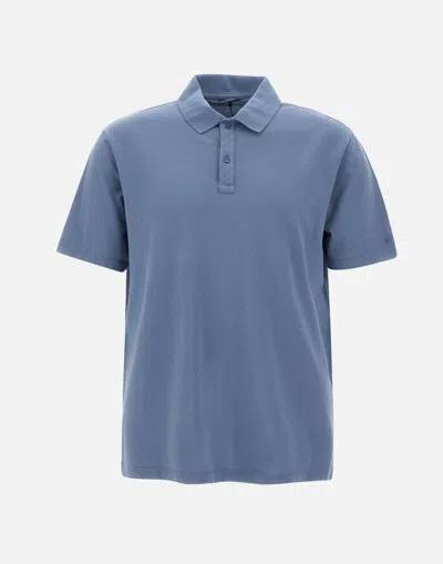 Shop Paul & Shark Paul&shark Classic Blue Cotton Polo Shirt