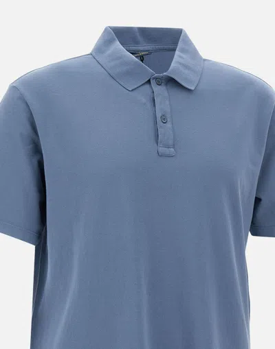 Shop Paul & Shark Paul&shark Classic Blue Cotton Polo Shirt