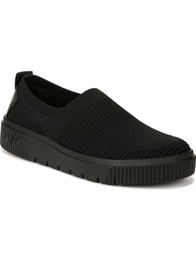 Ryka Vista Slip On Womens Knit Slip-on Sneakers In Black