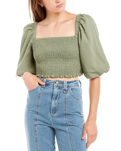 Shop The Fifth Label Aisha Top In Green