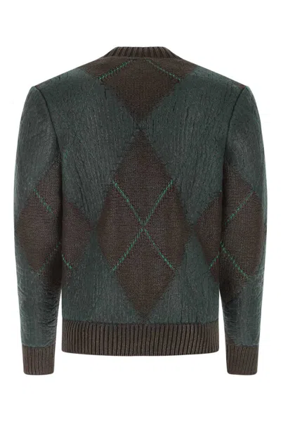 Shop Bottega Veneta Knitwear In Checked