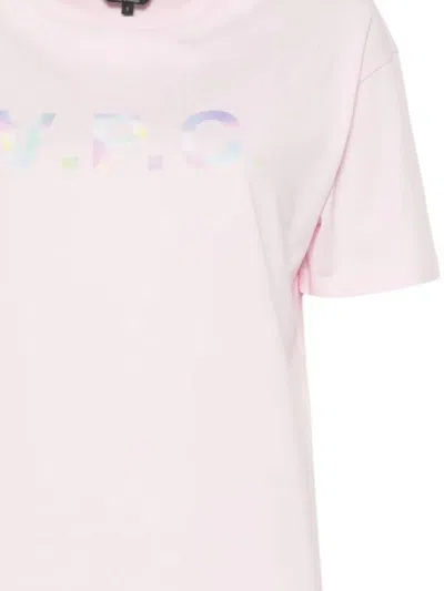 Apc Cotton Crew-neck T-shirt With Front Print