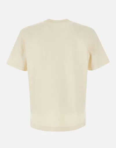 Shop Autry Main Man Apparel Cotton T Shirt Cream