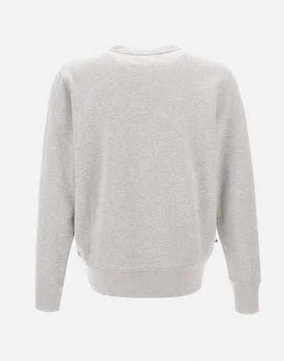Shop Autry Main Man Apparel Grey Cotton Sweatshirt