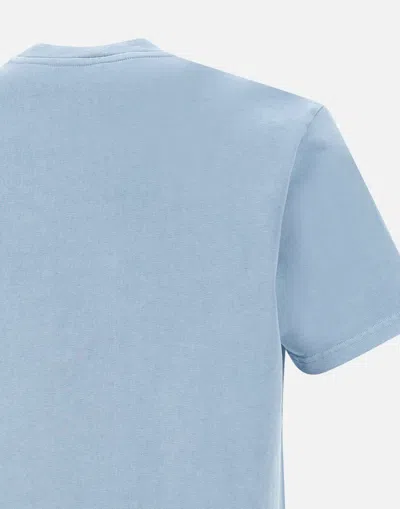 Shop Autry Main Man Apparel Cotton T Shirt Light Blue
