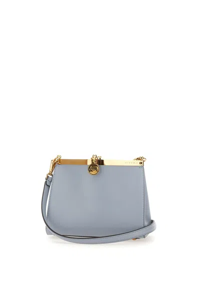 Shop Etro Vela Mini Bag: Blue Sugar Paper Shoulder