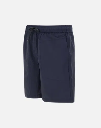 Shop K-way K Way Nesty Travel Comfort Navy Blue Shorts