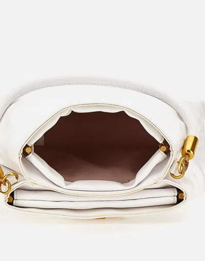 Shop Liu •jo Liu Jo White Eco Leather Alaqua Clutch Bag