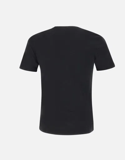 Shop Polo Ralph Lauren Black Cotton T Shirt With Multicolor Logo