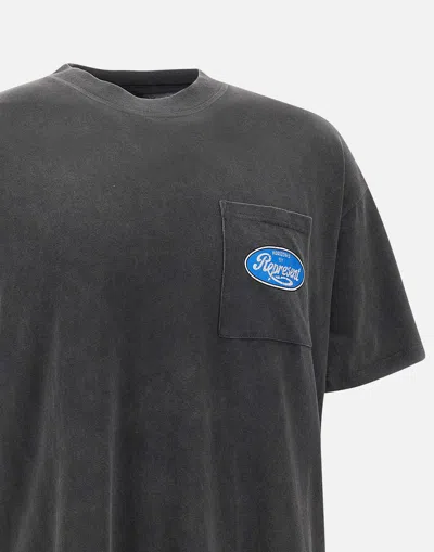 Shop Represent Classic Parts Black Washed Crew Neck T Shirt