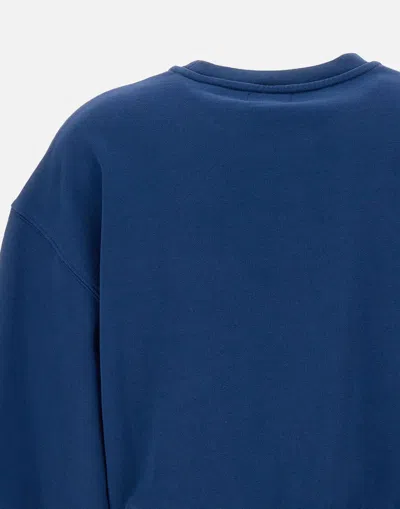 Woolrich Crewneck Pure Cotton Sweatshirt With Embroidered Logo