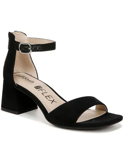 Lifestride Cassidy Womens Zipper Manmade Ankle Strap In Multi