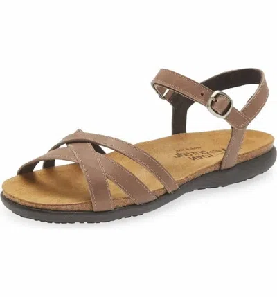 Shop Naot Patricia Sandal In Bark In Brown