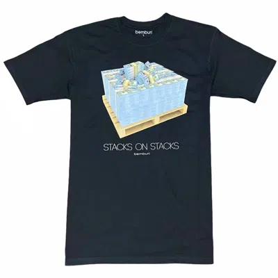 Bemburi Men's Stacks On Stack T Shirt In Black
