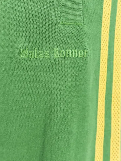 Shop Adidas X Wales Bonner Cotton Trouser With Embroidered Logo