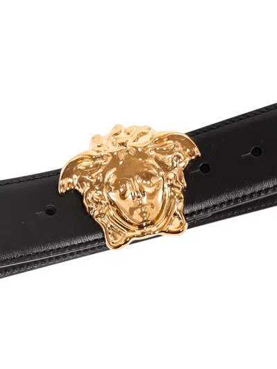Shop Versace Leather Belt