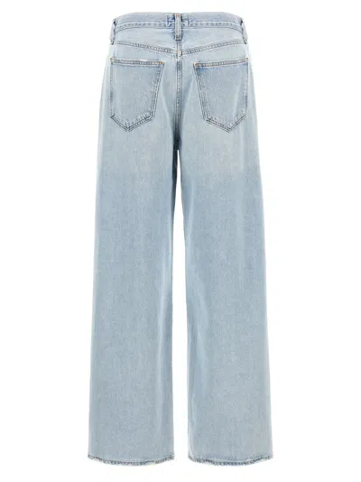 Agolde Low Slung Baggy Jeans Light Blue