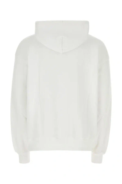 Shop Off-white Off White Man White Cotton Sweatshirt