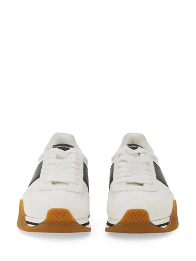 Shop Tom Ford James Sneaker. In White