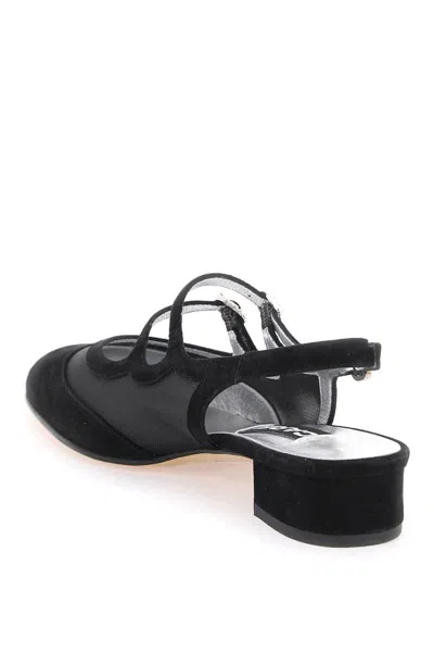 Shop Carel Paris "mary Jane Slingback In P In Black