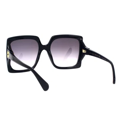 Gucci Interlocking G Oversized Square-frame Sunglasses In Black
