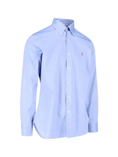 Shop Polo Ralph Lauren Shirts In Blue