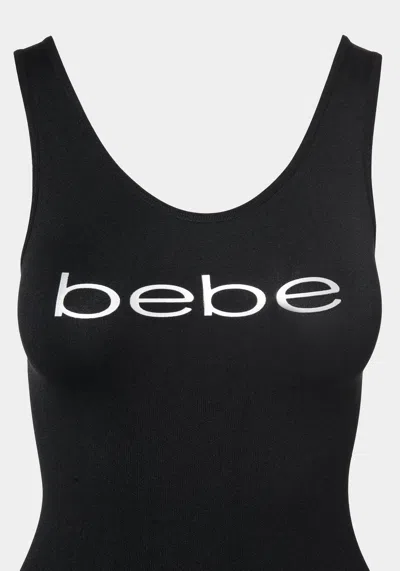 Shop Bebe Seamless Shaping Bodysuit In Black